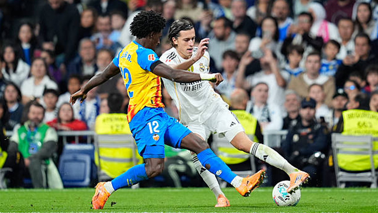 Hasil Pertandingan La Liga Spanyol: Real Madrid 4-0 Valencia