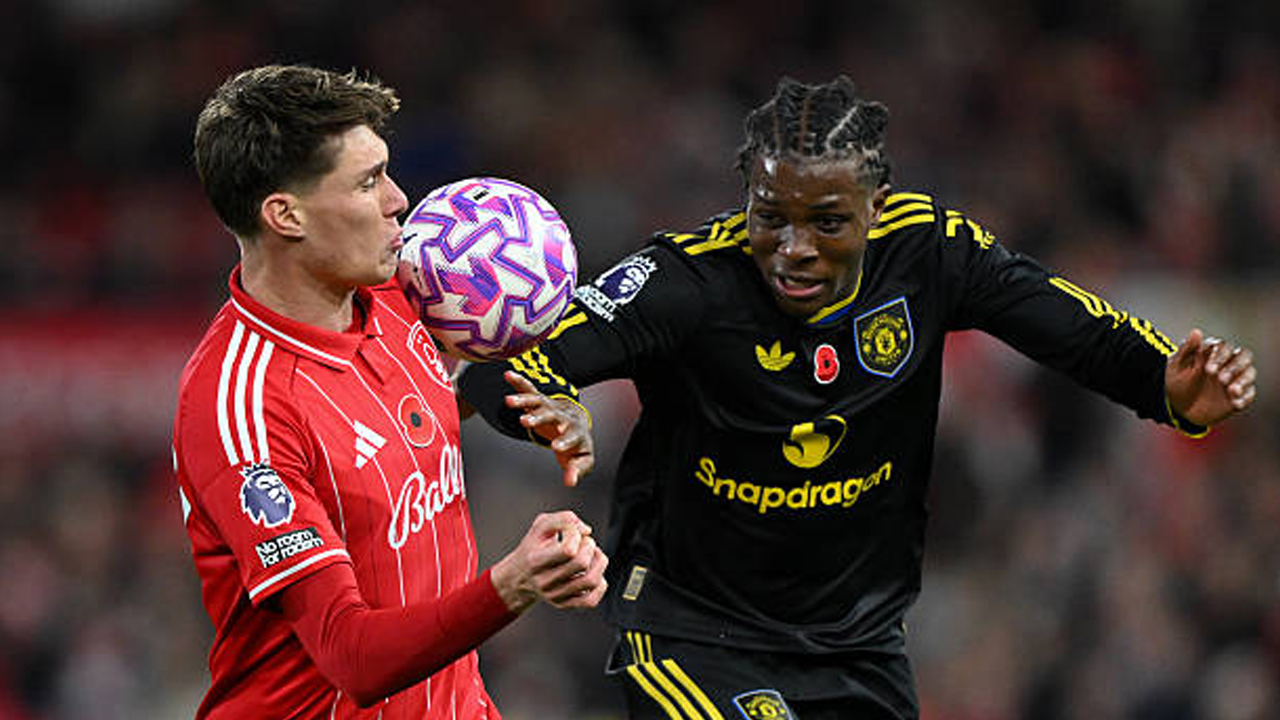 Hasil Pertandingan Premier League: Nottingham Forest 2-2 Manchester United