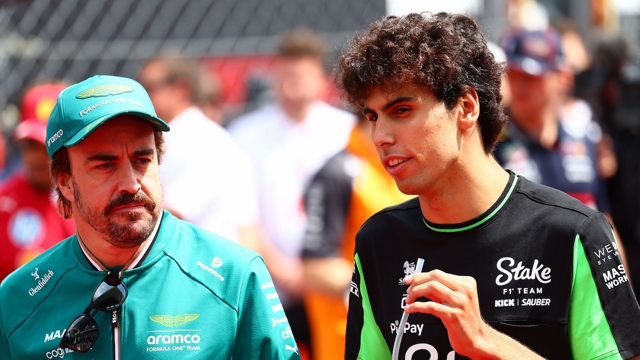 Fernando Alonso dan Gabriel Bortoleto