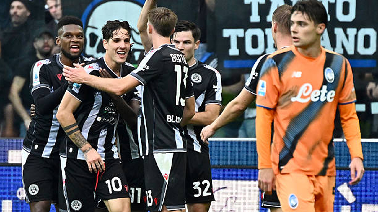 Udinese vs Atalanta via gettyimages