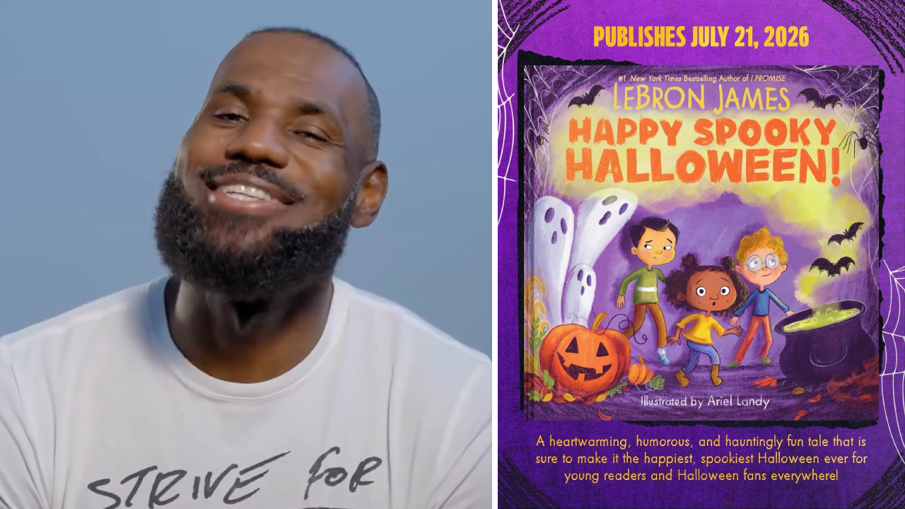 LeBron James Luncurkan Buku Anak-Anak Inspiratif Bertema Halloween