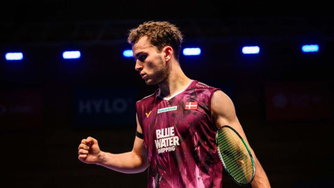 Magnus Johannesen Ditunggu Jonatan Christie di Final Pertama Level Super 500