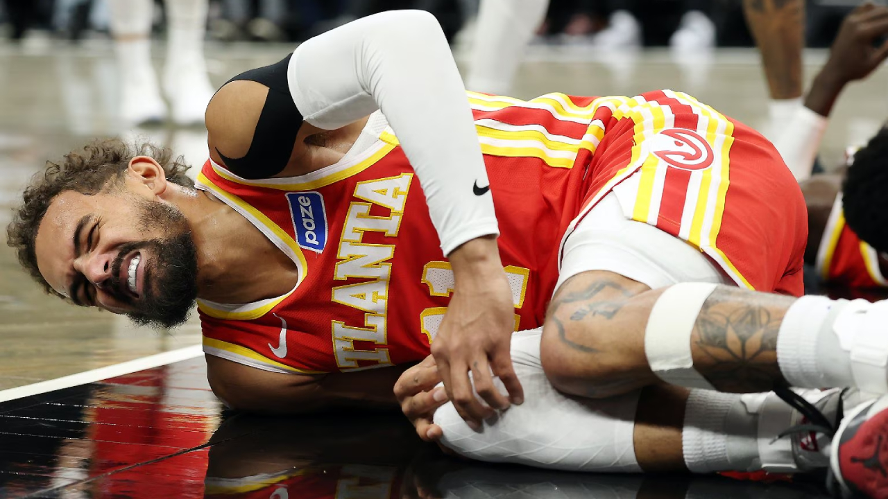 Trae Young Absen Empat Pekan Akibat Cedera MCL di Lutut Kanan