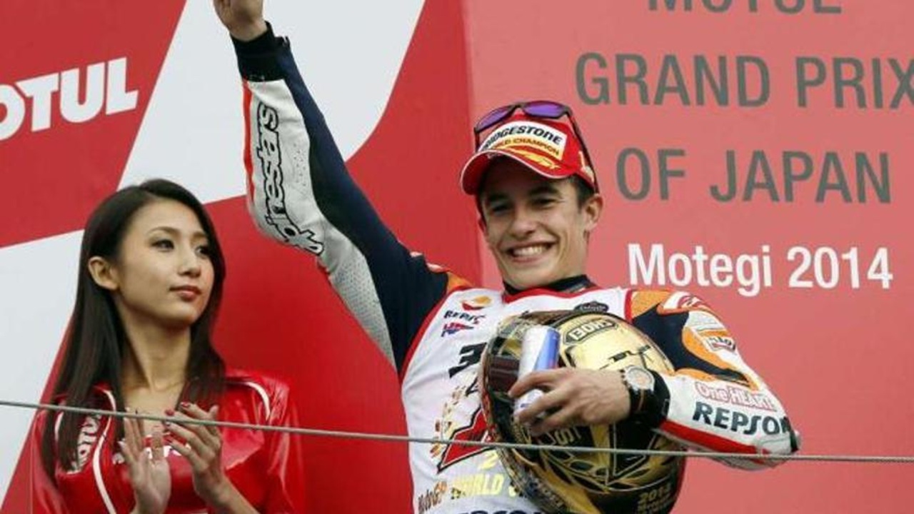 Marc Marquez kala menjuarai MotoGP Jepang 2014
