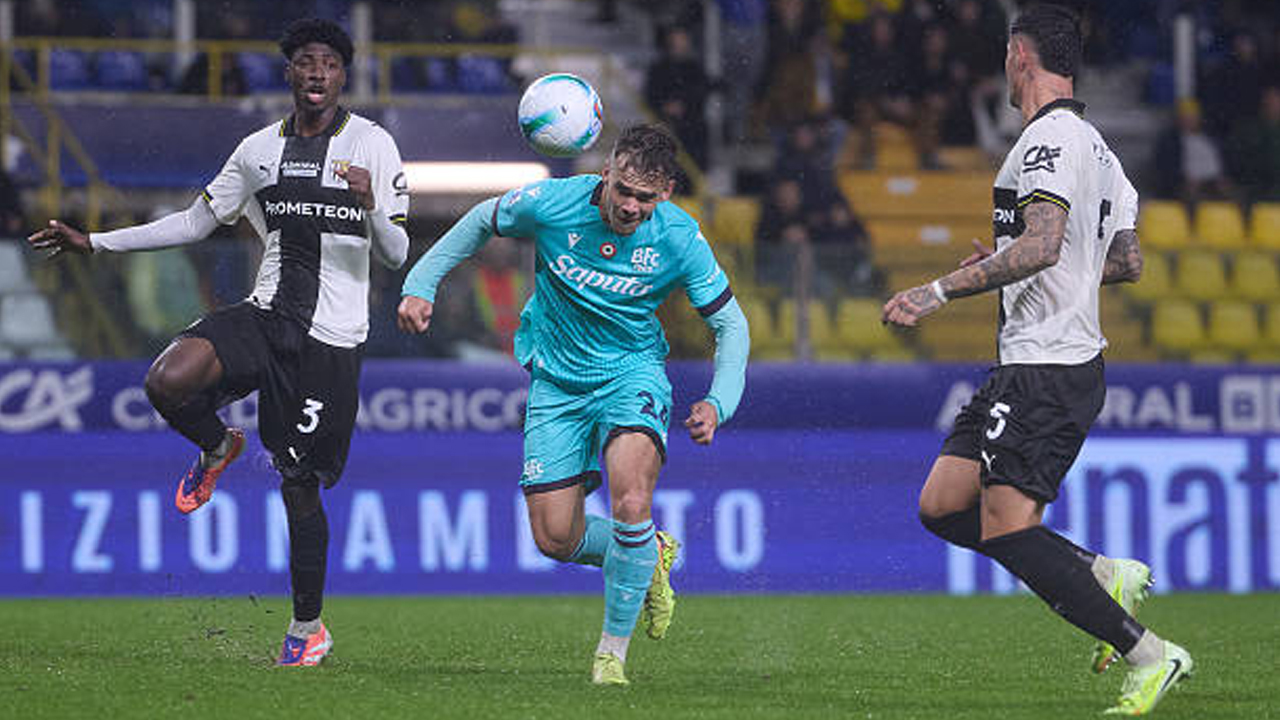Hasil Pertandingan Serie A Italia: Parma 1-3 Bologna