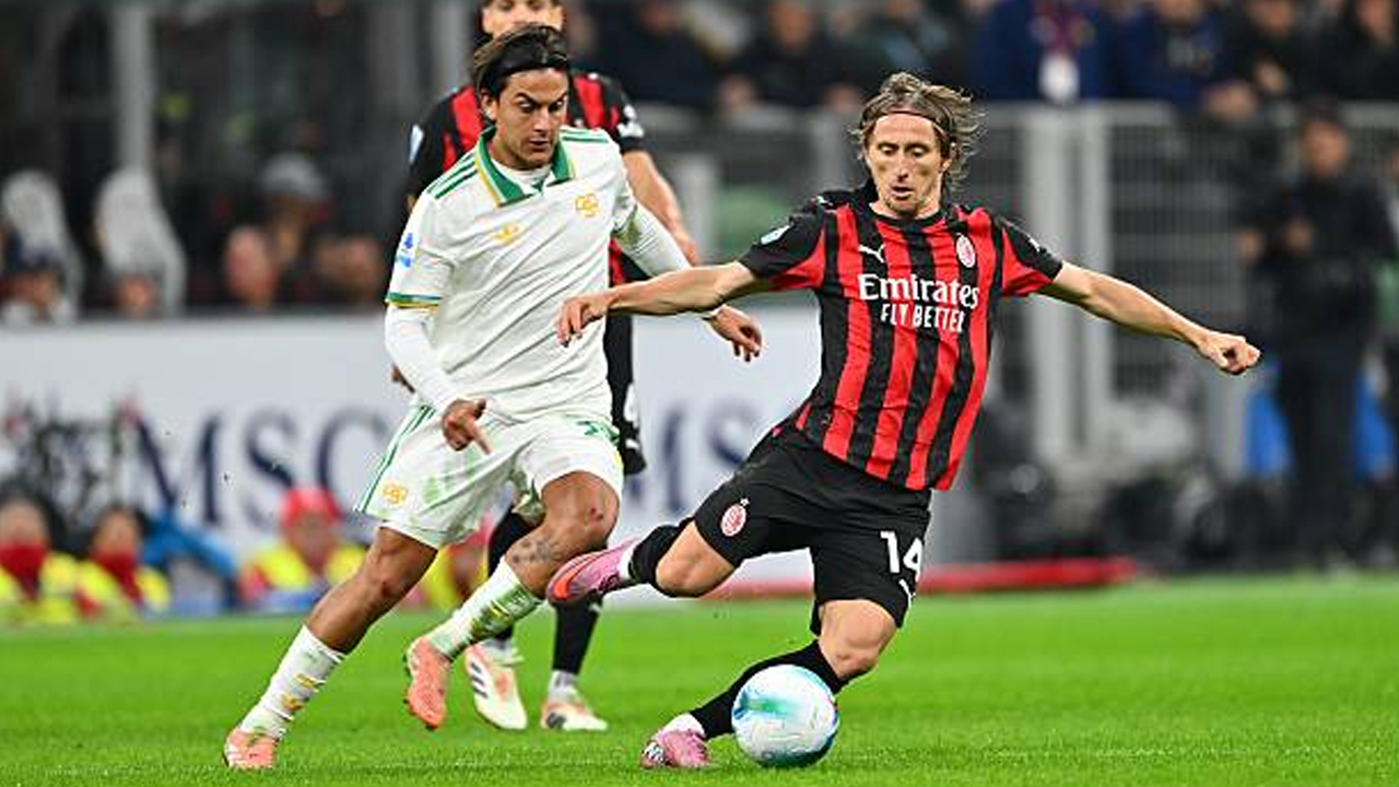 AC Milan vs AS Roma via gettyimages