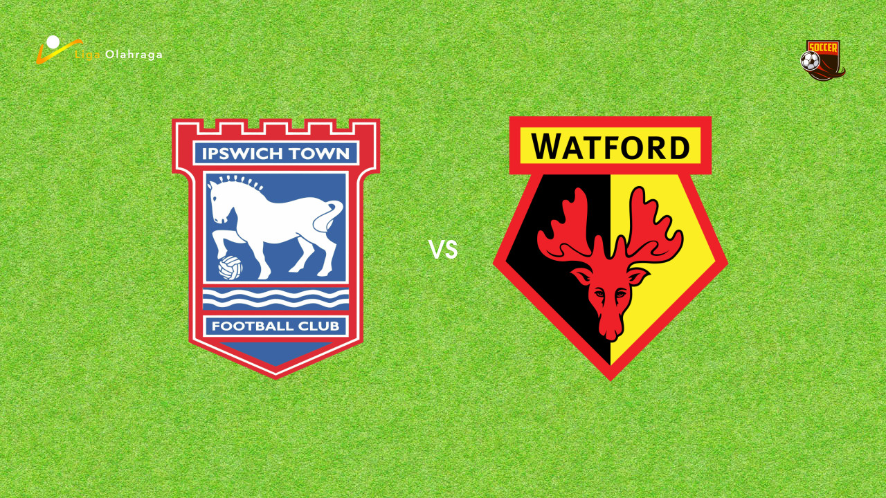 Prediksi Ipswich vs Watford, 04 November 2025 | Championship | Pekan 14