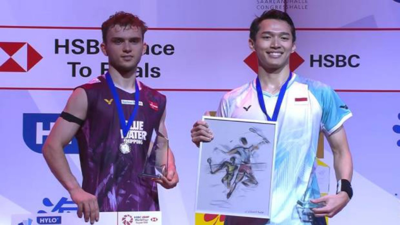 Hylo Open Jadi Gelar Ketiga Jonatan Christie Musim Ini