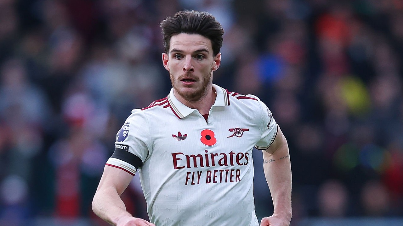 Gelandang Arsenal, Declan Rice