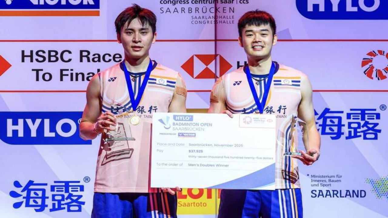 Wang Chi Lin/Chiu Hsiang Chieh Bersyukur Menangi Hylo Open 2025