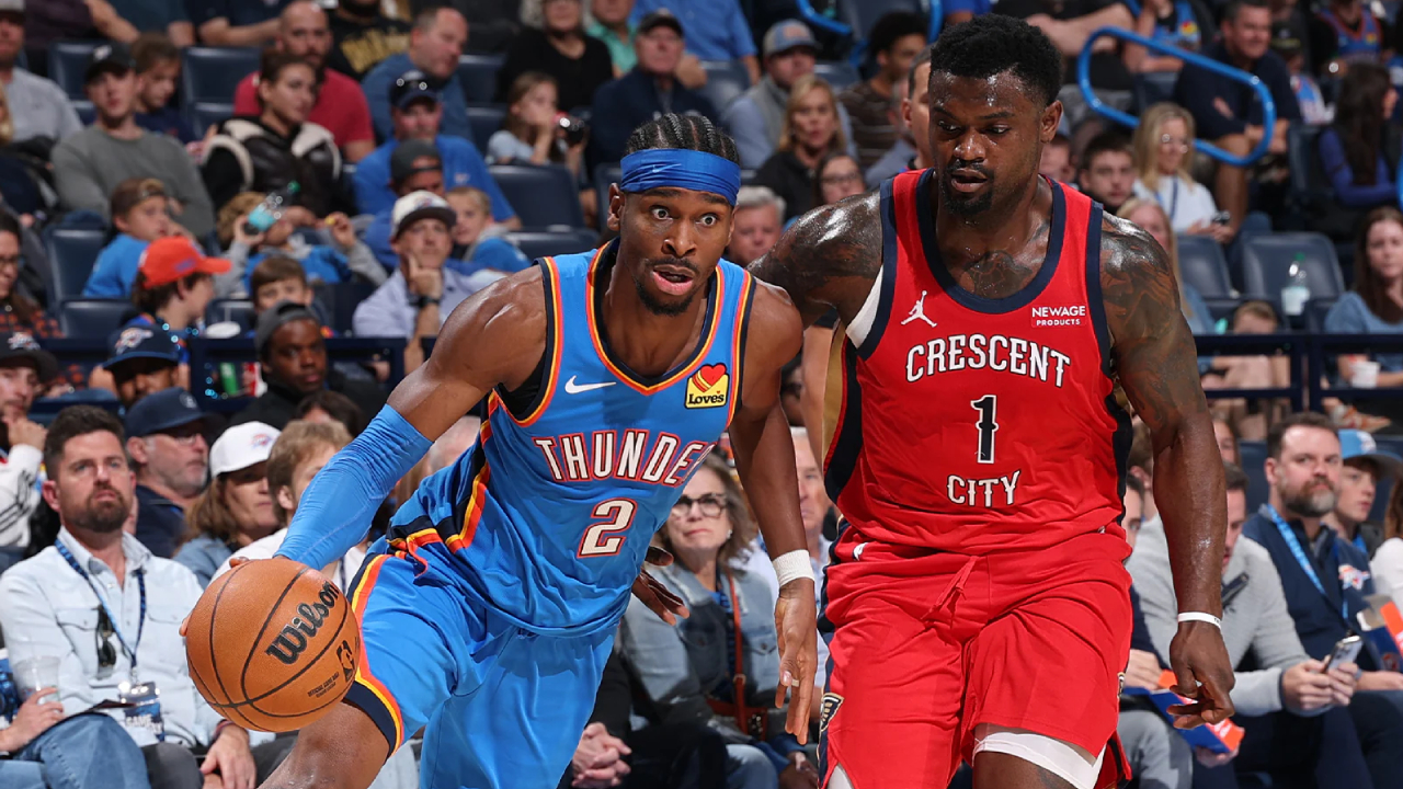 Hasil NBA: Oklahoma City Thunder Lindas New Orleans Pelicans 137-106