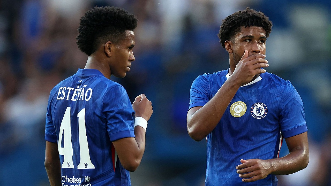 Estevao Willian dan Andrey Santos