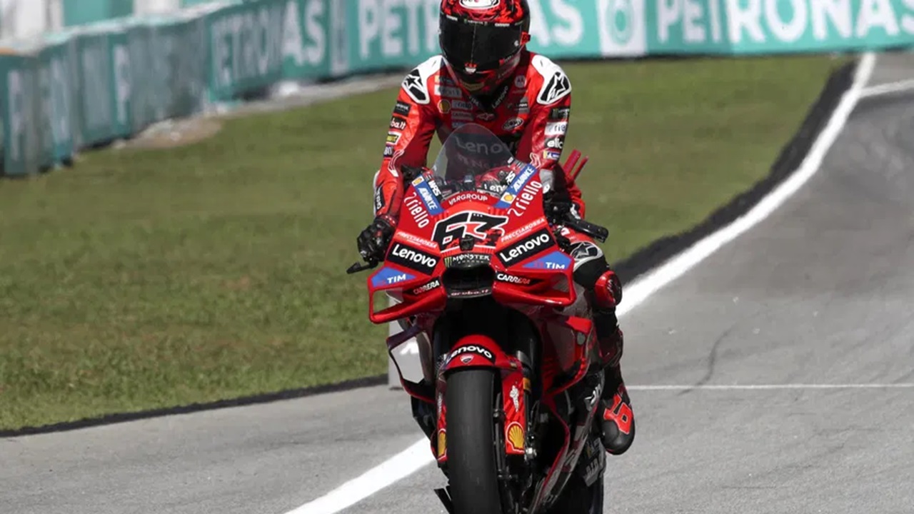 Francesco Bagnaia Cederanya di MotoGP Malaysia Tinggalkan Rasa Pahit