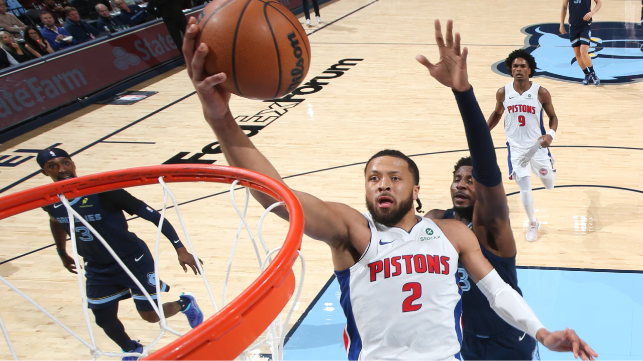 Hasil NBA: Detroit Pistons Gulingkan Memphis Grizzlies 114-106