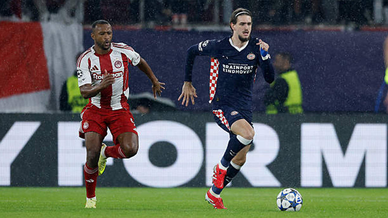 Hasil Pertandingan Champions League: Olympiakos 1-1 PSV