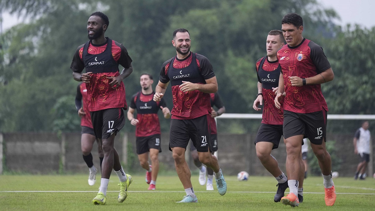 Persiapan Persija Jakarta jelang menghadapi Arema FC