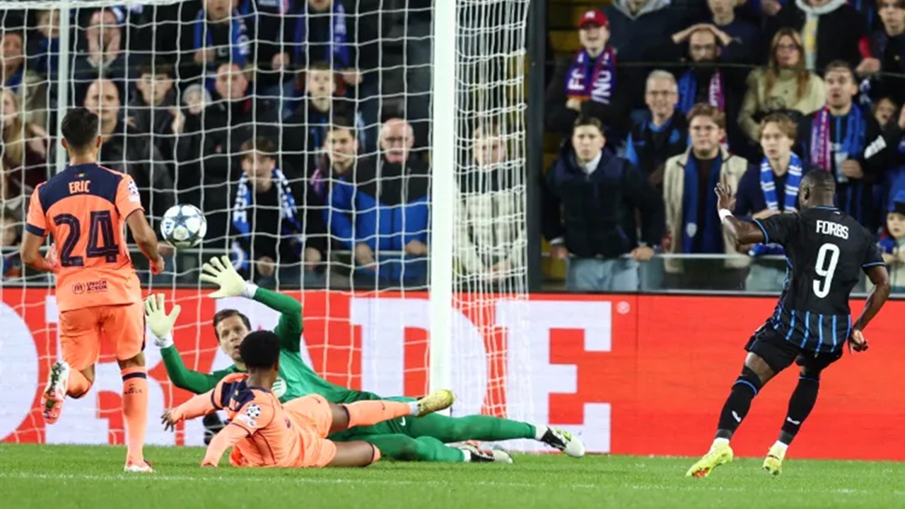 Eric Garcia Ungkap Hidungnya Patas Usai Bertabrakan dengan Penyerang Brugge