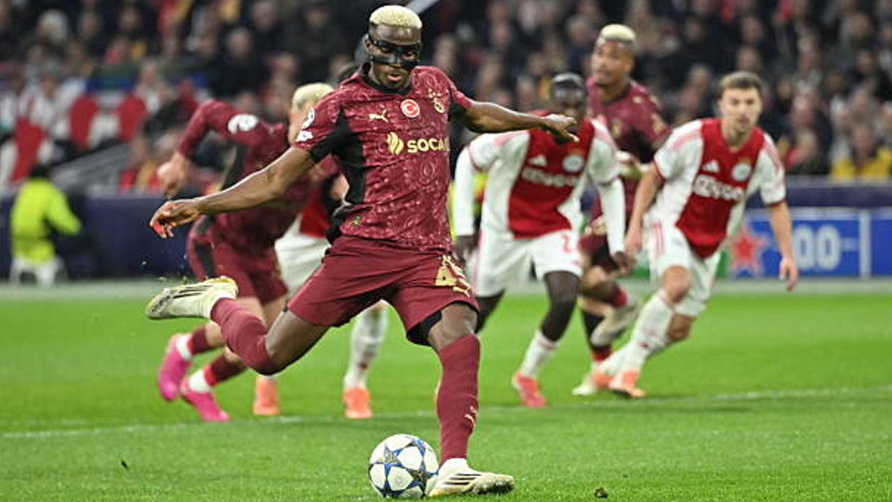 Ajax vs Galatasaray via gettyimages