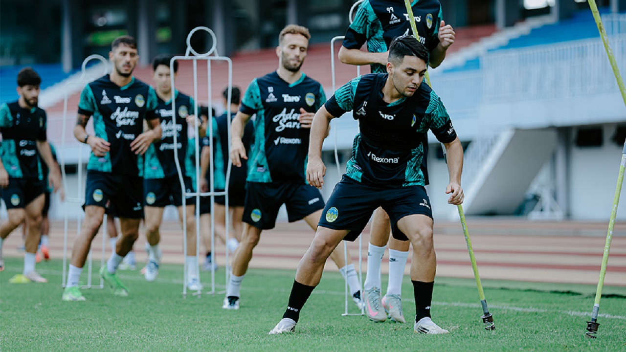 Persiapan PSIM Jogja jelang menghadapi Persis Solo di Derby Mataram