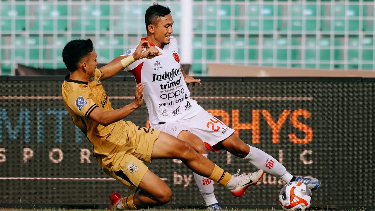 Kapten Bali United, Ricky Fajrin di laga kontra Bhayangkara FC