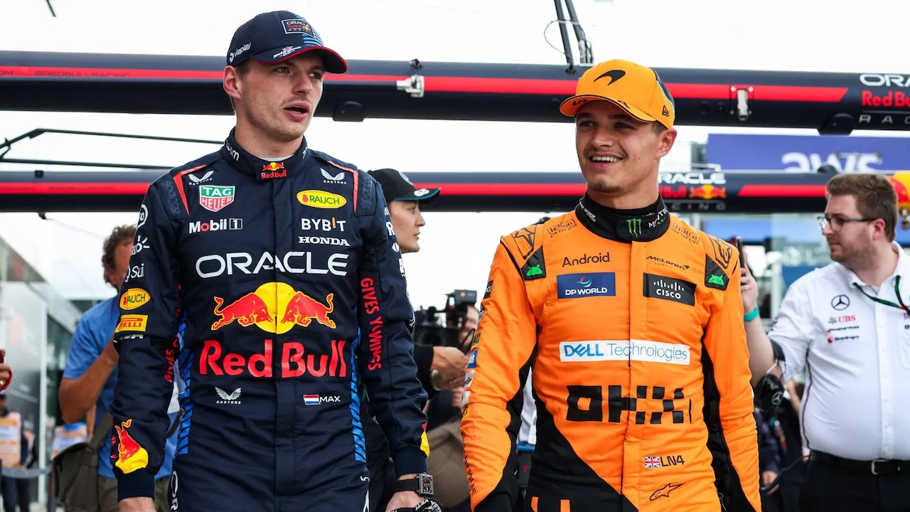 Max Verstappen, Lando Norris