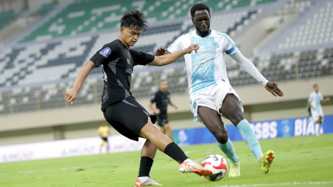 Persita Tangerang harus mengakui keunggulan PSBS Biak