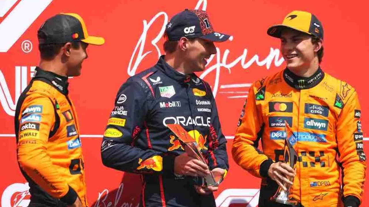 McLaren, Lando Norris, Oscar Piastri, Red Bull, Max Verstappen