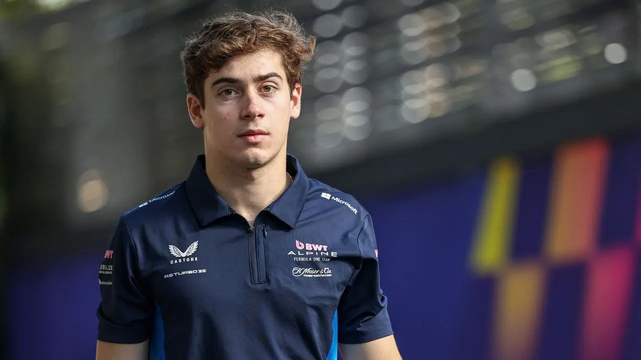 Franco Colapinto sumringah bisa terus berseragam Alpine.