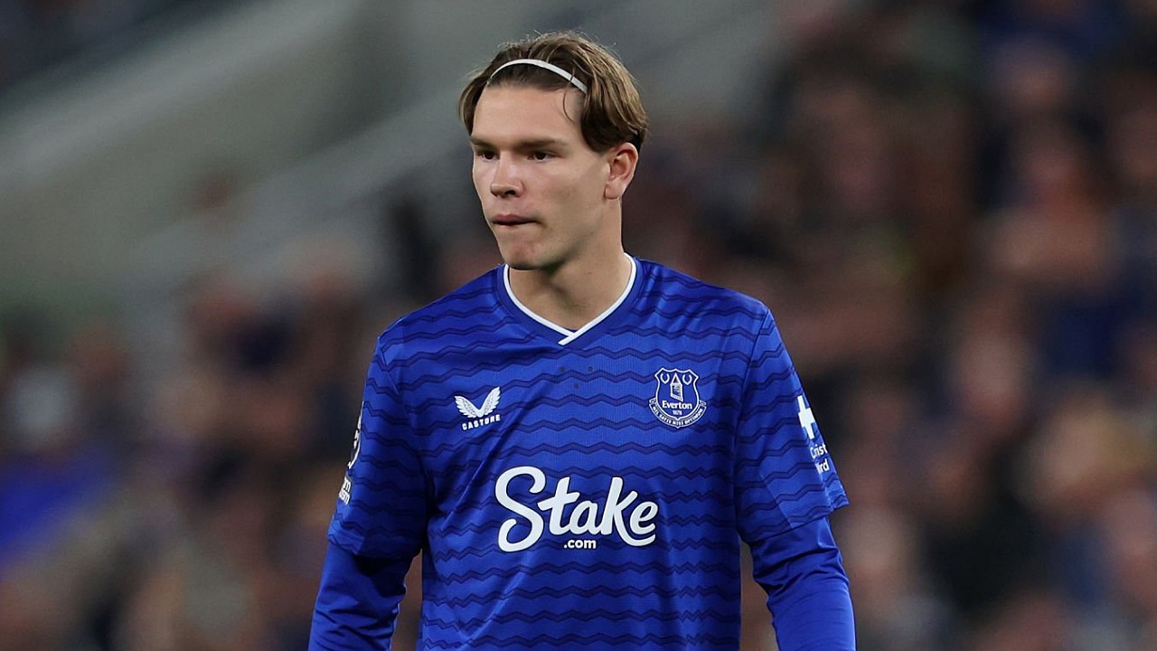 Tyler Dibling belum menjadi pilihan utama di Everton