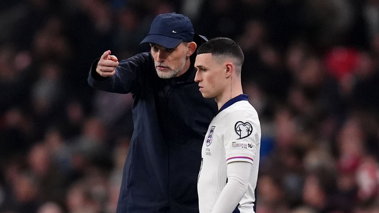 Thomas Tuchel dan Phil Foden