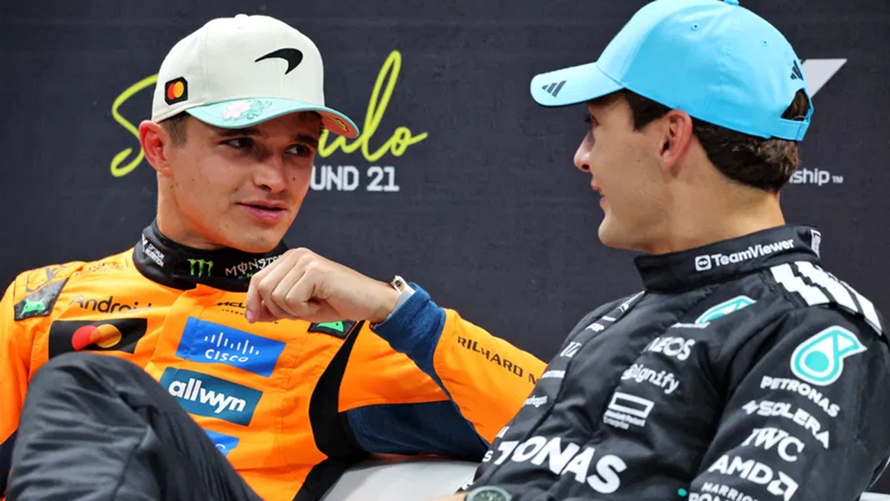 George Russell Tuding Norris Gunakan Taktik 'Mario Kent'