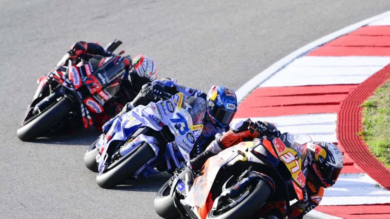 Hasil Sprint Race MotoGP Portugal: Alex Marquez Menangkan Duel Sengit