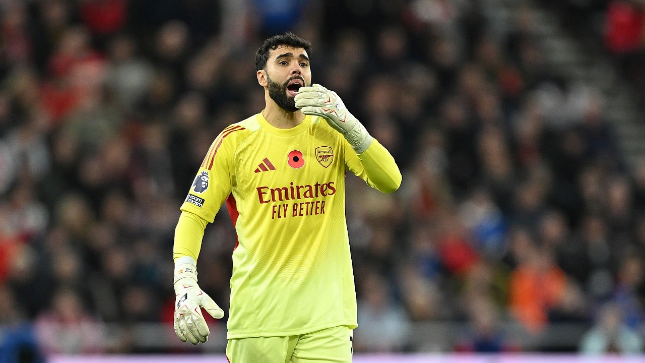 Kiper andalan Arsenal, David Raya