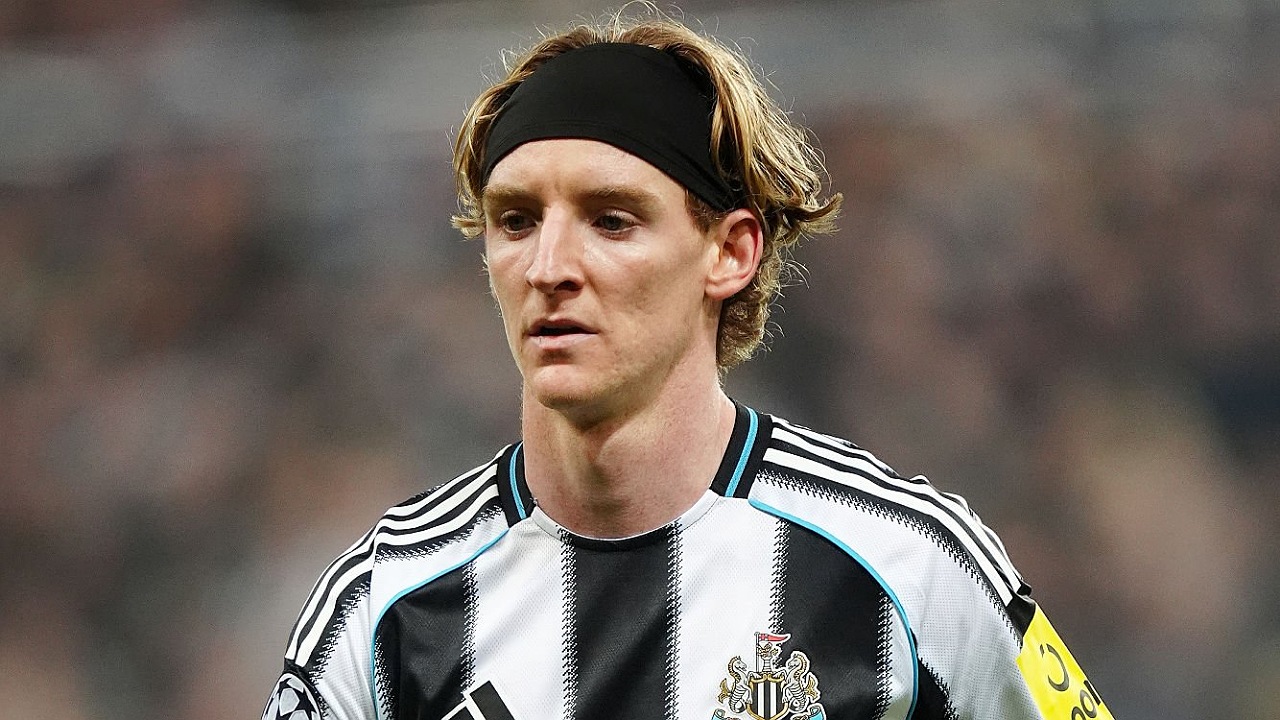 Winger Newcastle dan timnas Inggris, Anthony Gordon