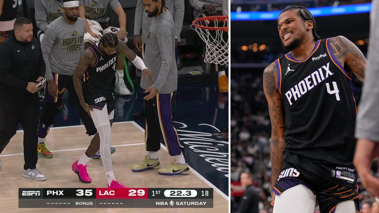 Kekalahan terbaru ini menandai kali ketiga Jalen Green mengalami masalah otot paha yang sama sejak kamp pelatihan. (Foto: AP)