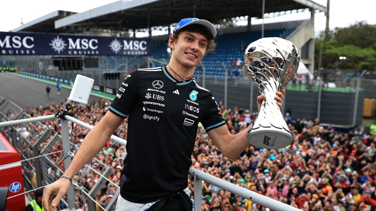 Kimi Antonelli Beruntung Bisa Finis P2 di F1 GP Brasil