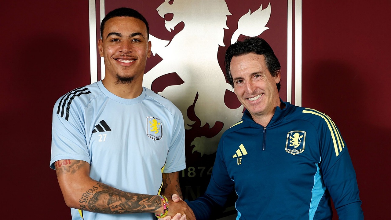 Morgan Rogers dan manajer Aston Villa, Unai Emery
