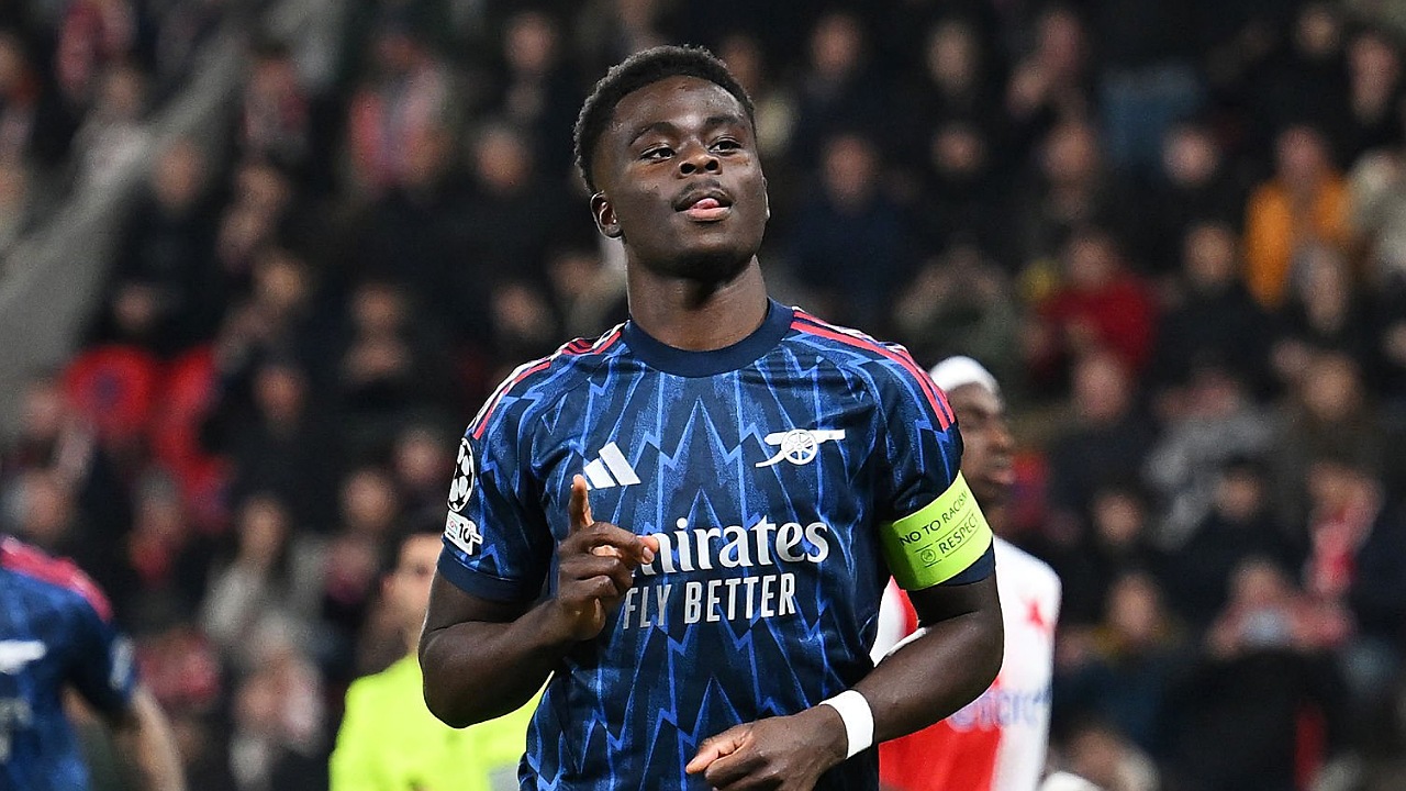 Winger Arsenal, Bukayo Saka