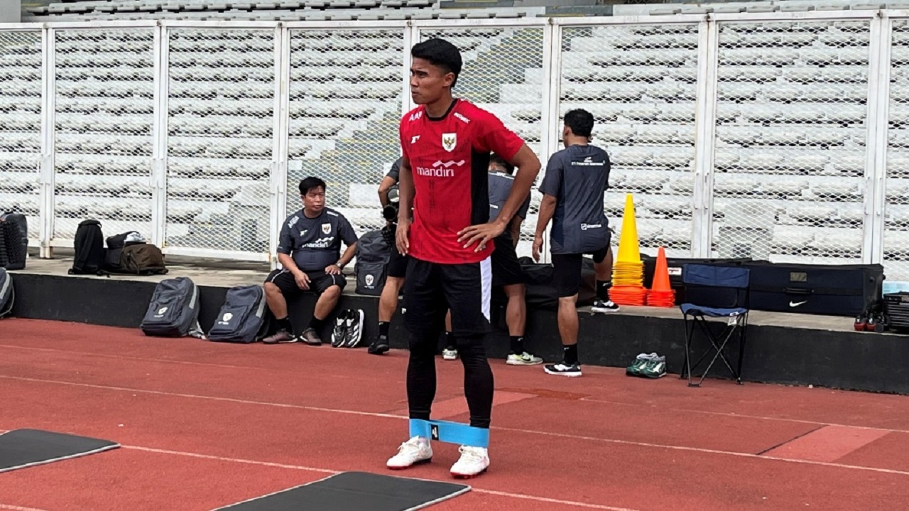 Muhammad Ferarri jalani TC bersama timnas Indonesia U-23