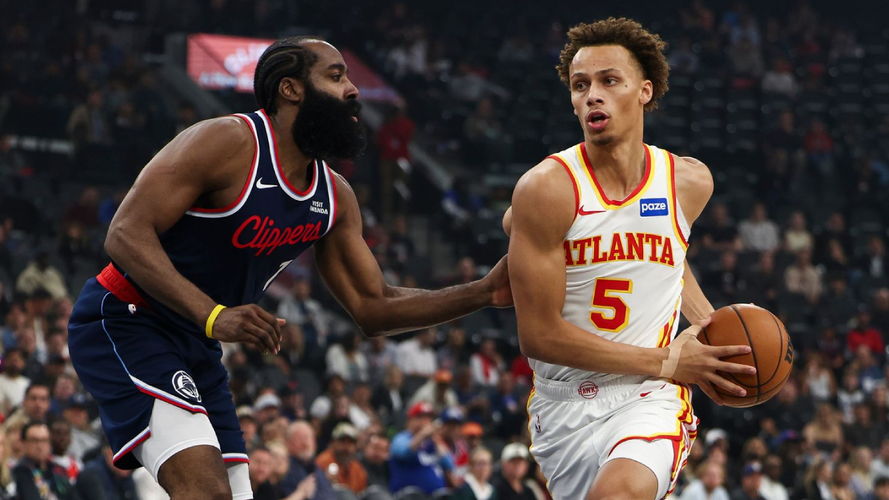 Dyson Daniels menyumbangan 6 poin dan 8 assist saat Atlanta Hawks meraih kemenangan 105-102 atas Los Angeles Clippers pada Senin (10/11).