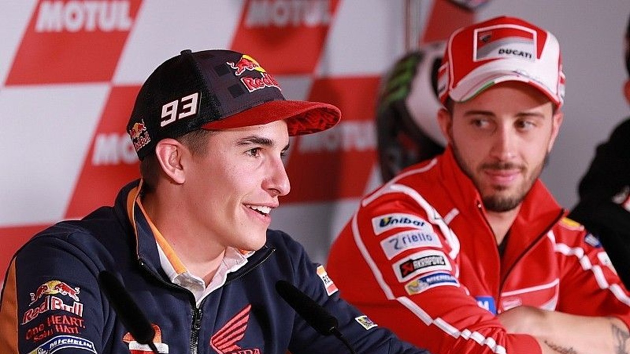 Marc Marquez dan Andrea Dovizioso