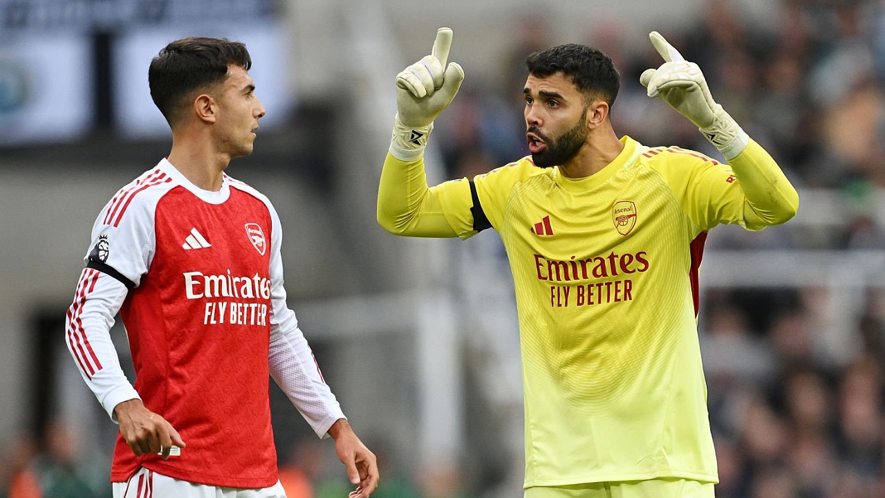 Martin Zubimendi dan David Raya