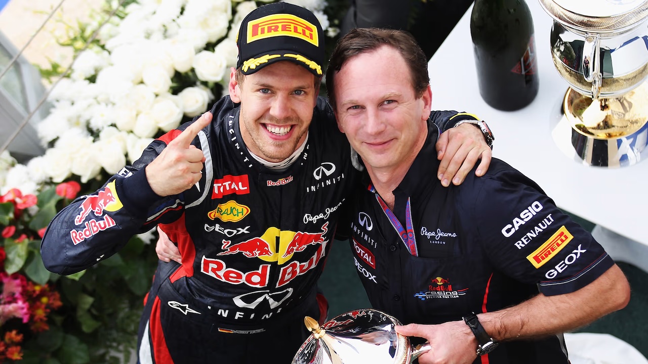 Sebastian Vettel, Christian Horner