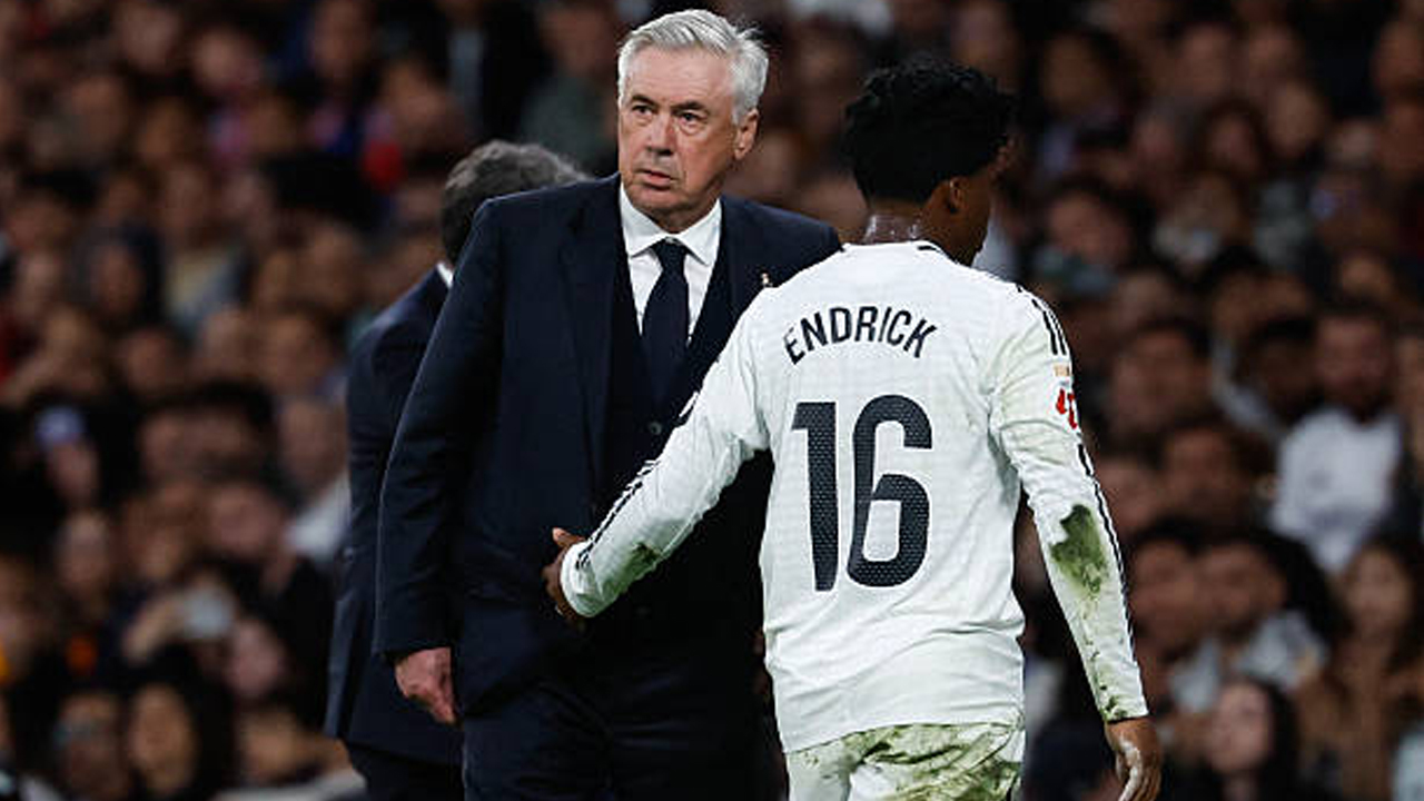 Endrick Jarang Main, Carlo Ancelotti Tak Mau Campuri Masa Depannya