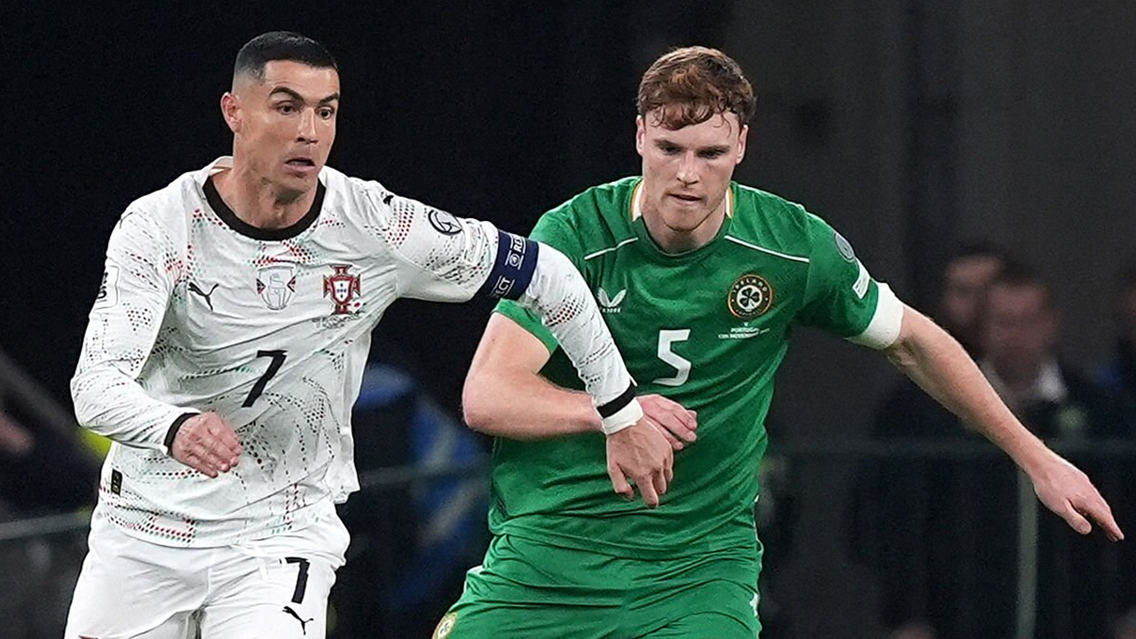 Hasil Pertandingan Kualifikasi WC2026: Republik Irlandia 2-0 Portugal