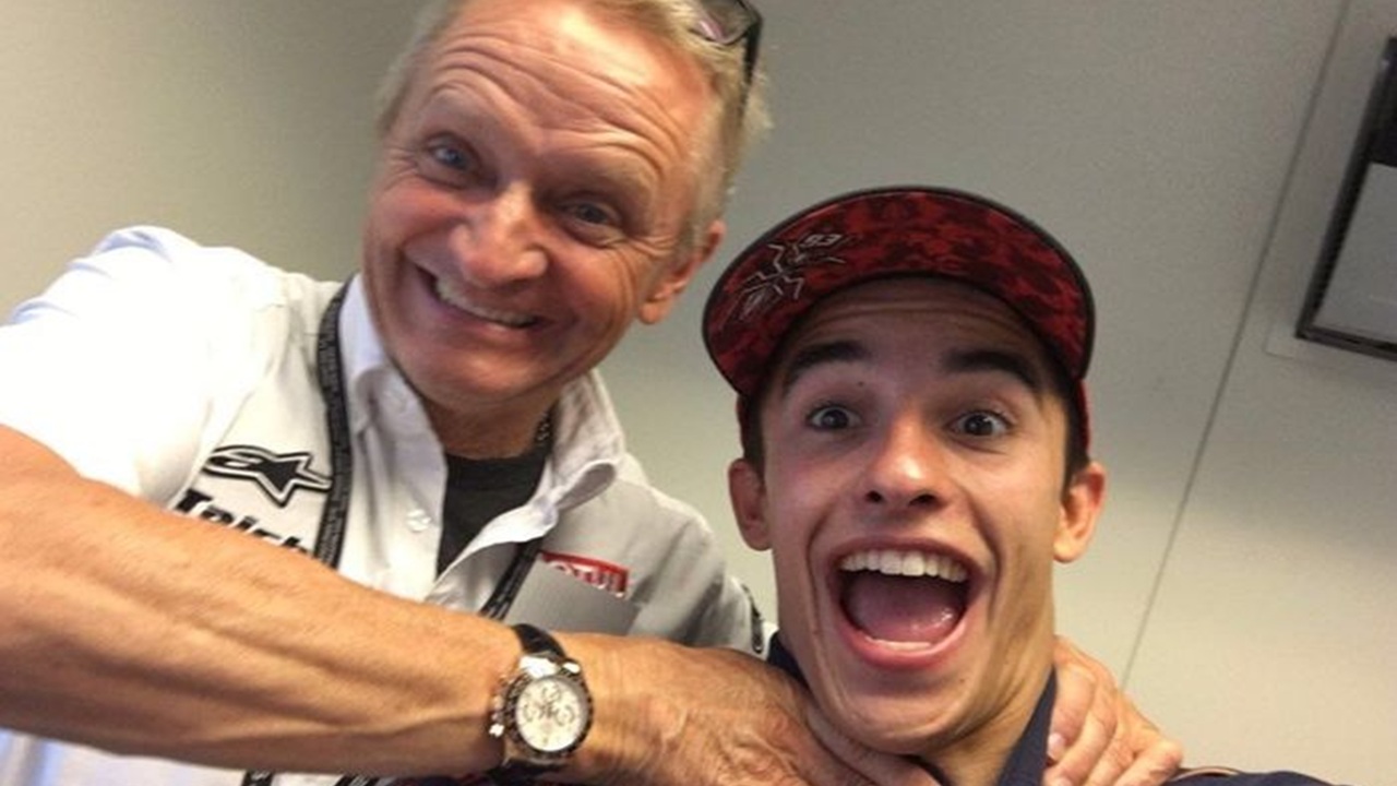 Marc Marquez dan Kevin Schwantz