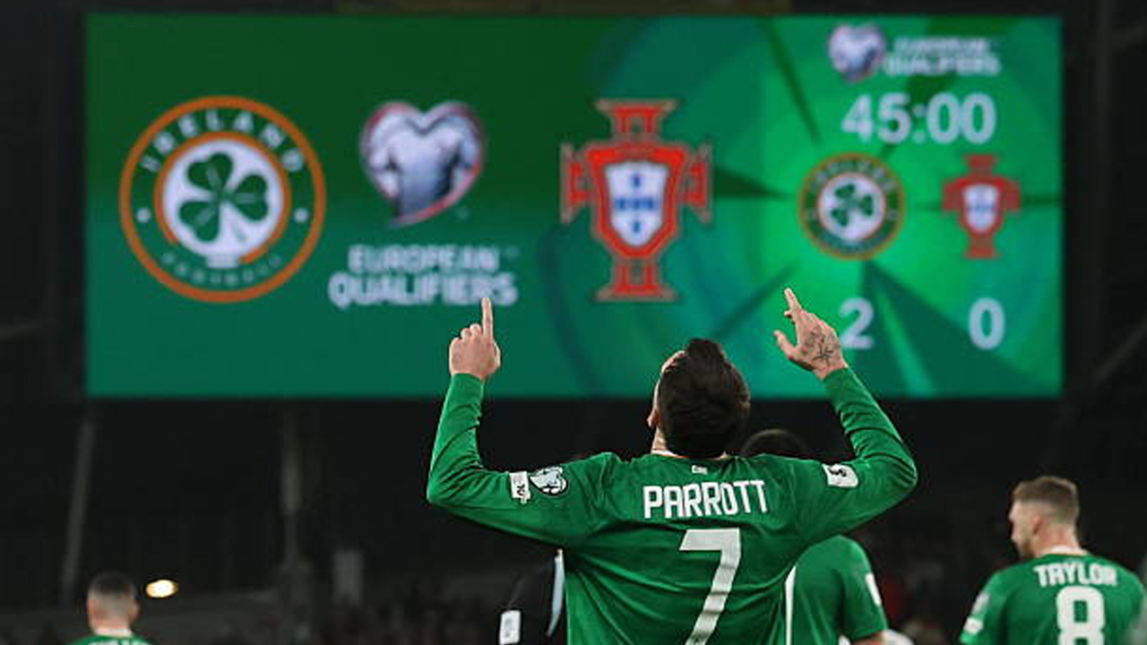 Troy Parrott Sebut Kemenangan Atas Portugal Sebagai Malam Terbaik Hidupnya