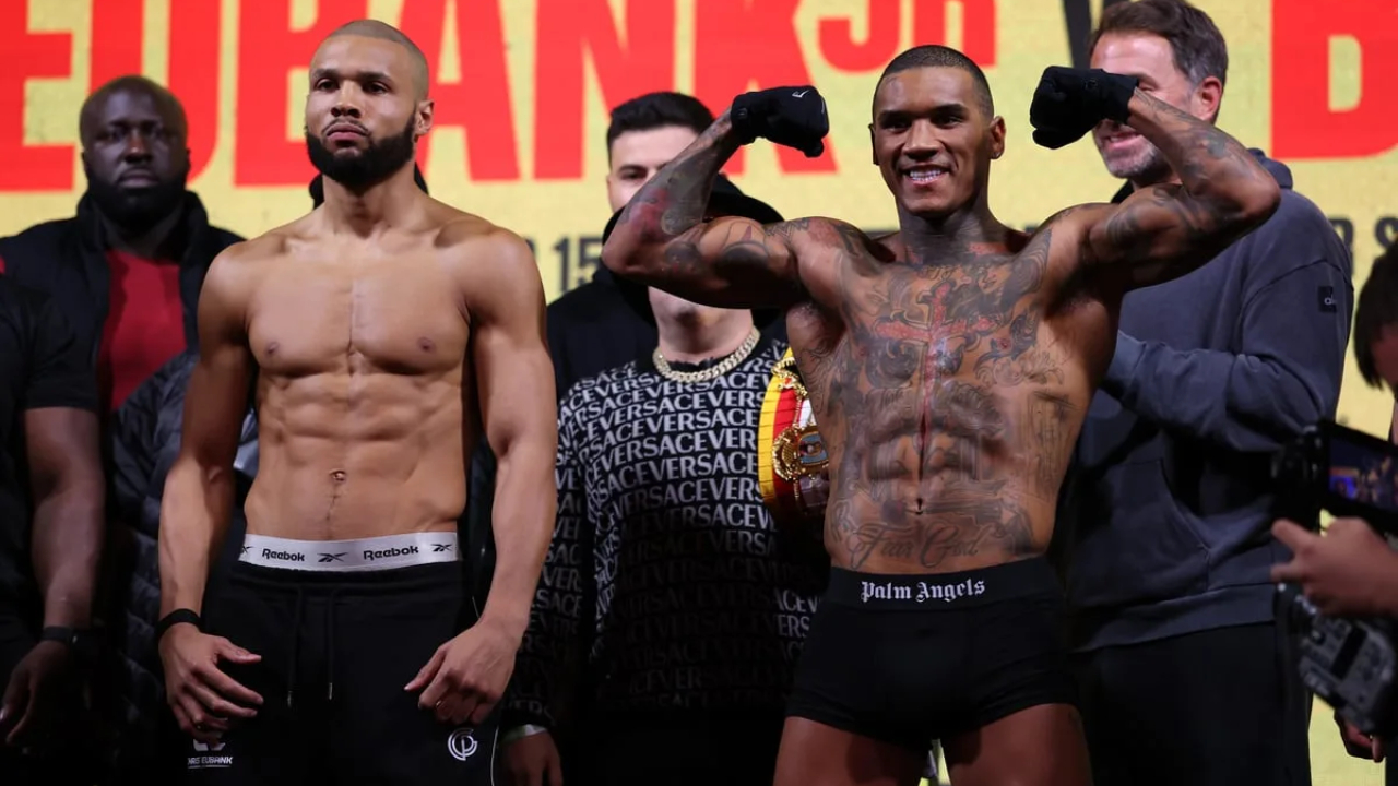 Chris Eubank Jr dan Conor Benn Penuhi Batas Berat Rehidrasi 170 Pound