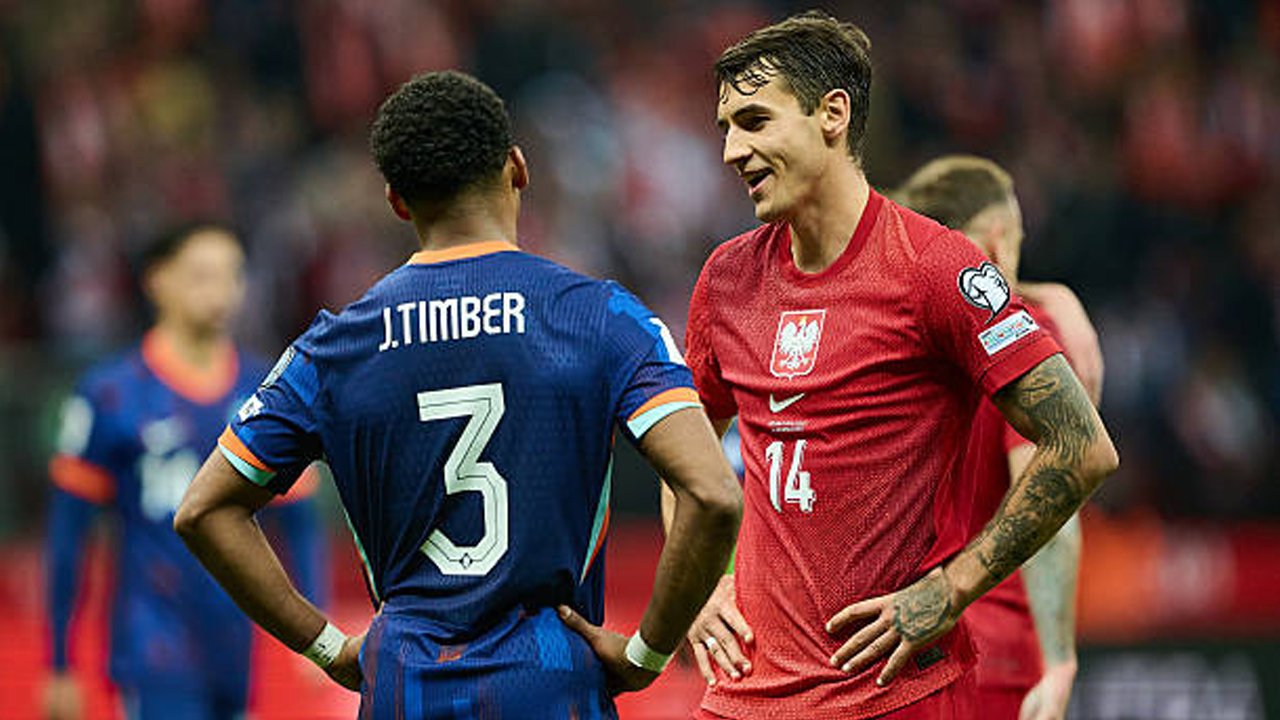 Hasil Pertandingan Kualifikasi WC2026: Polandia 1-1 Belanda