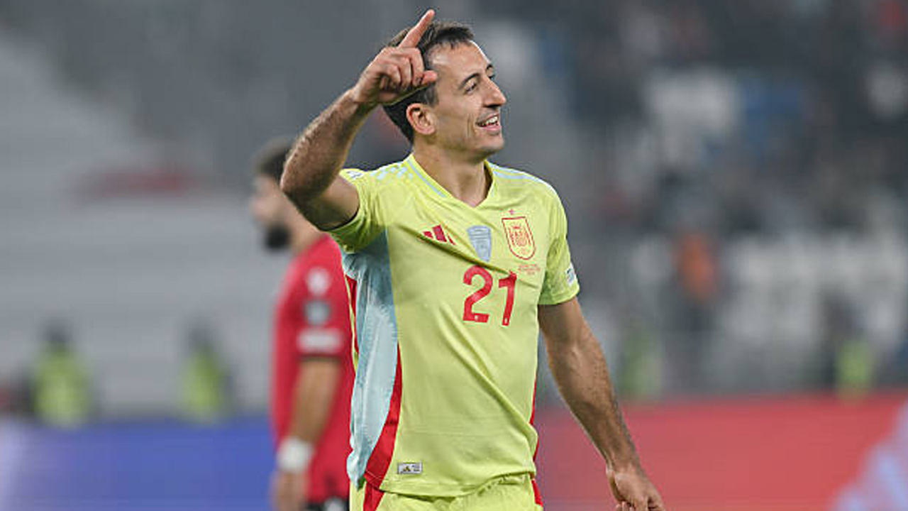 Cetak Dua Gol Lawan Georgia, Mikel Oyarzabal Prioritaskan Kemenangan Tim